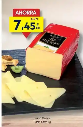 FROIZ Monarc - queso edam barra oferta