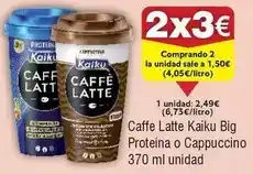 FROIZ Kaiku - caffe latte big proteina o cappuccino oferta