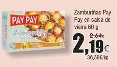 FROIZ Pay pay - zamburiñas oferta