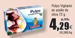 FROIZ Vigilante - pulpo en aceite de oliva oferta