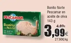 FROIZ Pescamar - bonito norte en aceite de oliva oferta