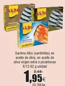 FROIZ Albo - sardina oferta