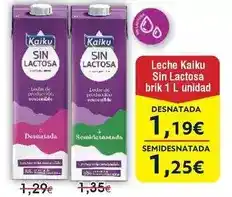 FROIZ Kaiku - leche sin lactosa brik oferta
