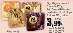 FROIZ Nestlé - frigo magnum double oferta