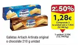 FROIZ Artiach - galletas original o chocolate oferta