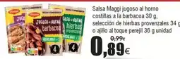 FROIZ Maggi - salsa jugoso al horno costillas a la barbacoa oferta
