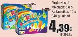 FROIZ Nestlé - pirulo mikolapiz oferta