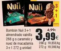 FROIZ Nuii - bombon 3+1 almendrado vainilla oferta