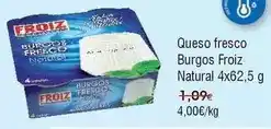 FROIZ Froiz - queso fresco burgos natural oferta