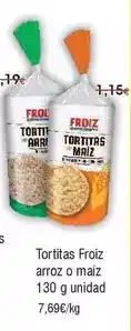 FROIZ Froiz - tortitas arroz o maíz oferta