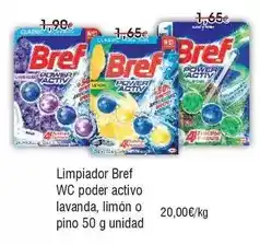 FROIZ Bref - limpiador wc poder activo lavanda oferta