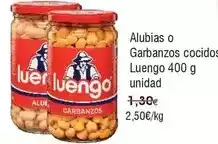 FROIZ Luengo - alubias o garbanzos cocidos oferta