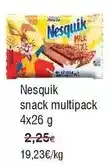 FROIZ Nestlé - nesquik snack multipack oferta