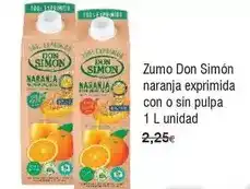 FROIZ Simon - zumo don naranja exprimida con o sin pulpa oferta