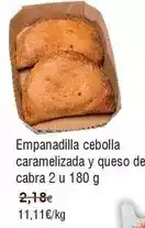 FROIZ Empanadilla cebolla caramelizada y queso de cabra oferta