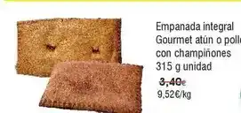 FROIZ Gourmet - empanada integral atún o pollo con champiñones oferta