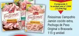 FROIZ Campofrío - finissimas jamon cocido extra oferta