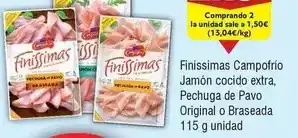 FROIZ Campofrío - finissimas jamon cocido extra oferta