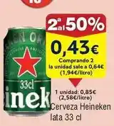 FROIZ Heineken - cerveza oferta