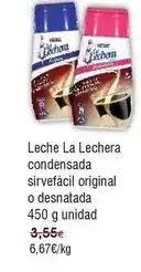 FROIZ La lechera - leche condensada sirvefácil original o desnatada oferta