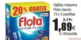 FROIZ Flota - vajillas maquina classic oferta