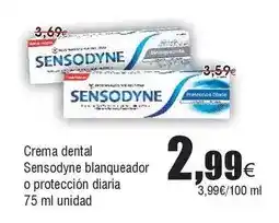FROIZ Sensodyne - crema dental blanqueador o proteccion diaria oferta