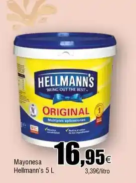 FROIZ Hellmann's - mayonesa oferta