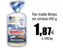 FROIZ Bimbo - pan molde oferta