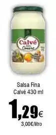 FROIZ Calvé - salsa fina oferta