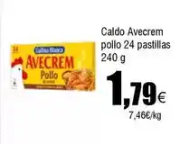 FROIZ Gallina blanca - caldo avecrem pollo oferta