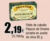 FROIZ Palacio - filete de caballa oferta