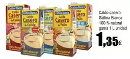 FROIZ Gallina blanca - caldo casero 100% natural gama oferta