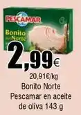 FROIZ Pescamar - bonito norte en aceite de oliva oferta