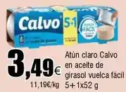 FROIZ Calvo - atun claro en aceite de girasol oferta