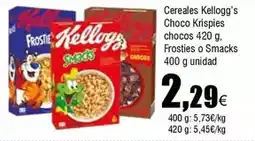 FROIZ Kellogg's - cereales choco krispies chocos oferta