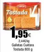 FROIZ Cuétara - galletas tostada oferta
