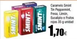 FROIZ Smint - caramelo tin peppermint, fresa, limón, eucalipto o frutos rojos oferta