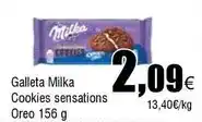 FROIZ Milka - galleta cookies sensations oreo oferta