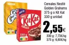 FROIZ Nestlé - cereales golden grahams oferta