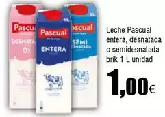 FROIZ Pascual - leche entera oferta