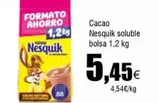 FROIZ Nesquik - cacao soluble oferta