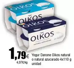 FROIZ Oikos - yogur natural azucarado oferta