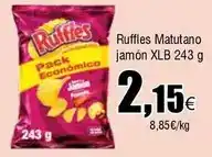 FROIZ Matutano - ruffles jamón xlb oferta