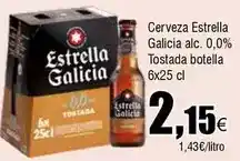 FROIZ Estrella galicia - cerveza oferta