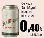 FROIZ San miguel - cerveza especial oferta