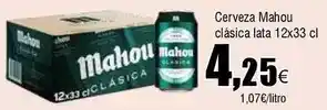 FROIZ Mahou - cerveza clasica oferta