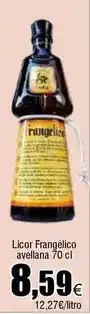 FROIZ Frangelico - licor avellana oferta