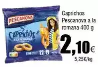 FROIZ Pescanova - caprichos a la romana oferta