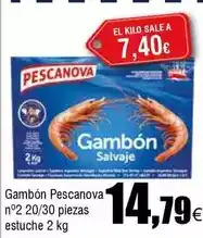 FROIZ Pescanova - gambon oferta