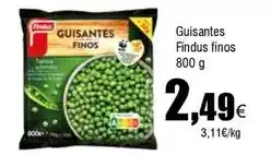 FROIZ Findus - guisantes finos oferta